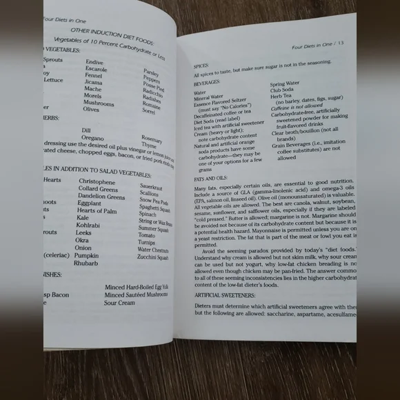 Vintage 1997 Dr. Atkins Diet Cookbook, Keto Low Carb Recipes - Picture 14 of 14